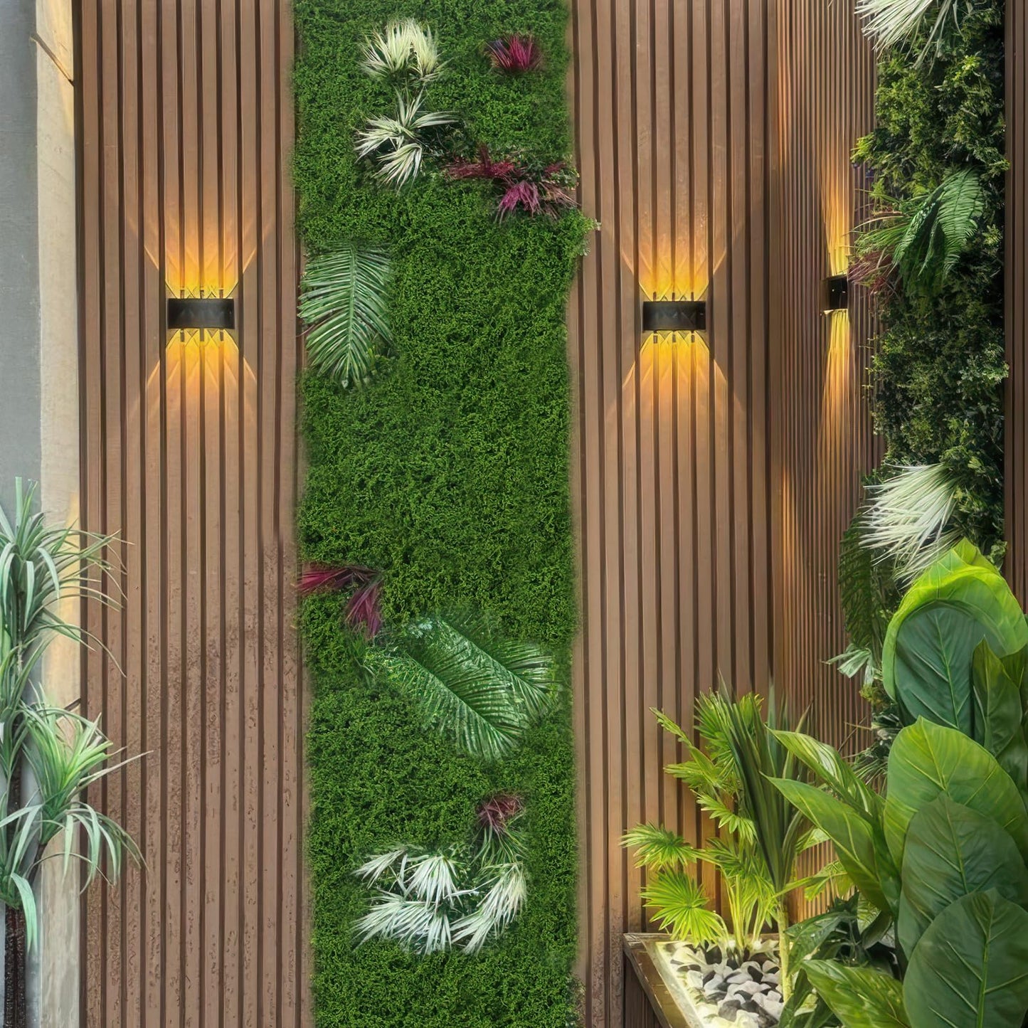FAICOIA Fake Moss Mat 39" x 39" Faux Moss Blanket for Indoor Plants Dark Green Mossy Table Runner Artificial Moss Rug for Decorating Planters Crafts DIY Fairy Garden Floral Wedding 100 x 100cm