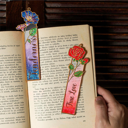 LET'S RESIN 12pcs Metal Bookmark Bezels for Resin with Tassels, UV Resin Molds for DIY Bookmarks, Flower Bookmark Bezels Kit for Craft Supplies & Wind Chime Accessories, Gifts for Book Lover