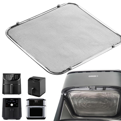 Kispog Magnetic Coil Covers Splatter Screen Compatible with Cosori TurboBlaze 6-6.8QT Instant Vortex 6/10QT - Air Fryer Heating Element Protection Extends Lifespan - Blocks 95% Grease & Smoke