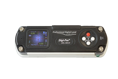 Digi-Pas DWL3000XY-B 2-Axis Digital Machinist Level & Inclinometer with BLUETOOTH, 0.002”/ft (0.2mm/M) 6 Inch , Black