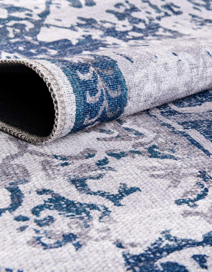 Unique Loom Renaissance Collection Area Rug - Roma (10' 6" x 14' 1" Rectangle, Gray Blue/ Ivory)