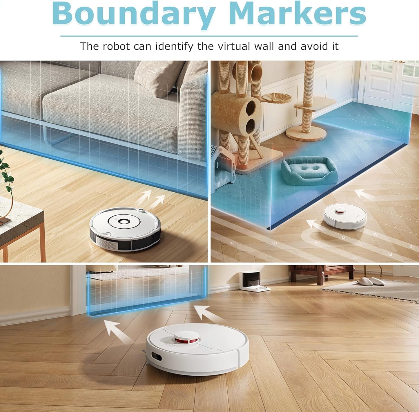 Bot Magnetic Boundary Marker Strip 13ft, Replacement Tape for Eufy, Roborock, Neato, Shark Robot Vacuums