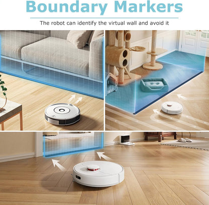 Bot Magnetic Boundary Marker Strip 13ft, Replacement Tape for Eufy, Roborock, Neato, Shark Robot Vacuums