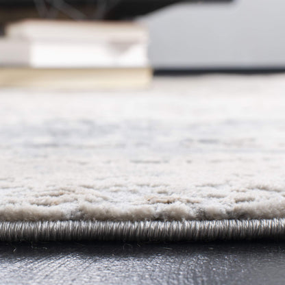 SAFAVIEH Invista Collection Area Rug - 9' x 12', Cream & Grey, Modern Abstract Design, Non-Shedding & Easy Care, Ideal for High Traffic Areas in Living Room, Bedroom (INV432A)