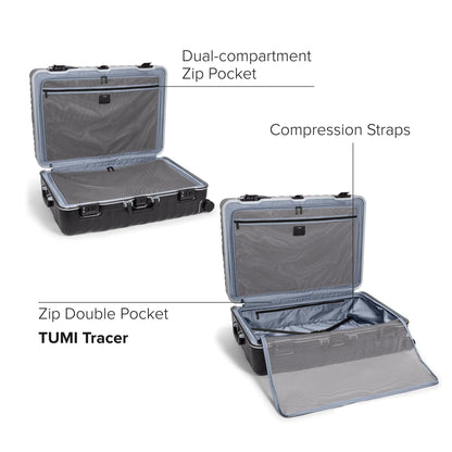 TUMI 19 Degree Frame Extended Trip 4 Wheel Packing Case - Lightweight Suitcase - Hard Shell Luggage - 30.0" X 20.5" X 11.0" - Black Texture