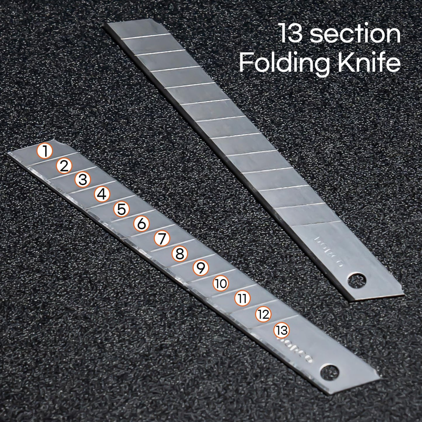 DORCO Cutter - Professional Craft & Design Tool for Artists and Designers - Ergonomic with Professional Blades, Office Knife Tool, Utility Knife, Snap off blades (S403with 11 Blades)