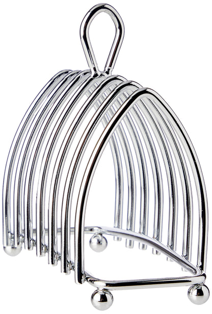 KitchenCraft KCTOAST 6 Slice Toast Rack with Chrome Plated Finish, Metal, 16 x 15 x 7 cm