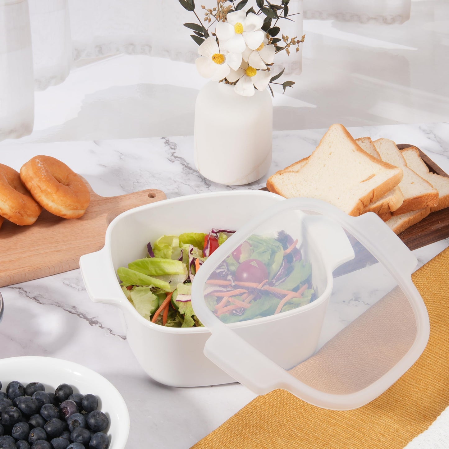 2 Packs Silicone Lids for Corningware A-1-B | A-1.5-B Casserole Dish, Dishwasher&Freezer Safe (Container NOT Included)