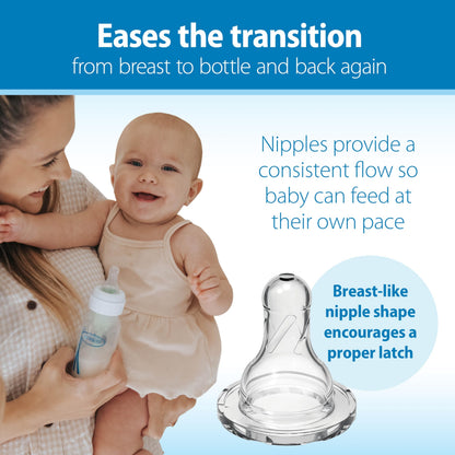 Dr. Brown's Anti-Colic Options + Narrow Bottle to Sippy Gift Set with Soft Silicone Sippy Spout, Removable Silicone Handles, Travel Cap and Bottle Brush (Packaging/Brush Color May Vary)