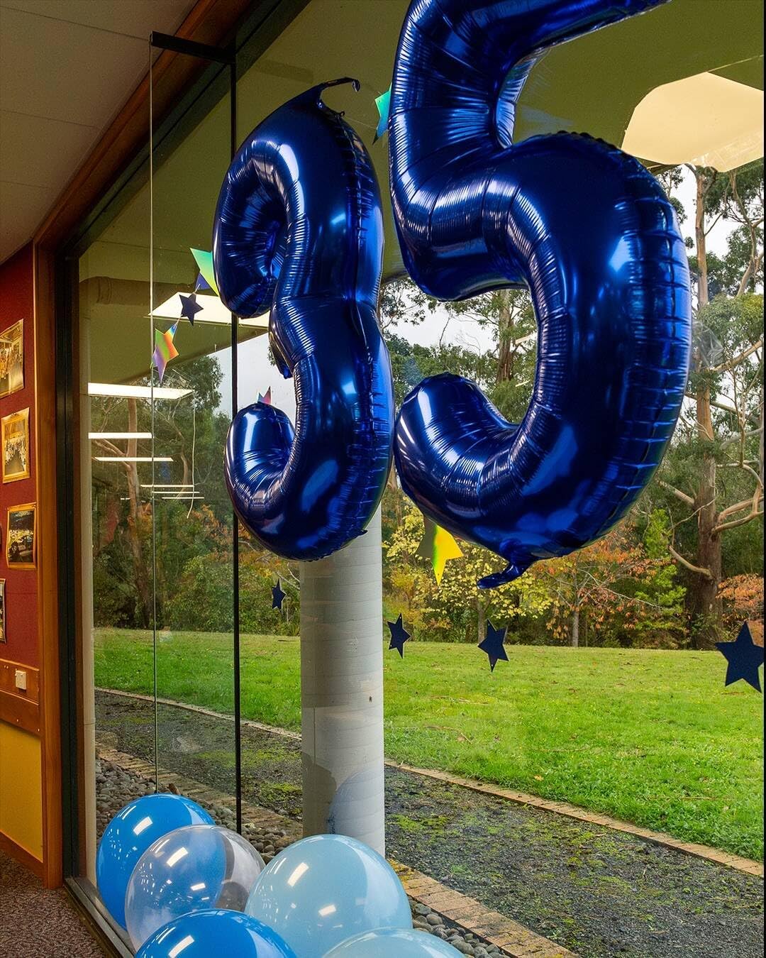 Number 3 Balloon - 40 Inch Night Blue - Perfect for 3rd Birthday Celebrations for All Ages