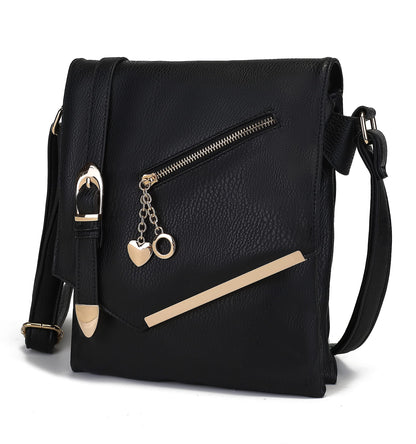 MKF Collection Crossbody Bags for Women, Sling bag Vegan Leather Shoulder bag Ladies Small Purse Handbag by Mia K