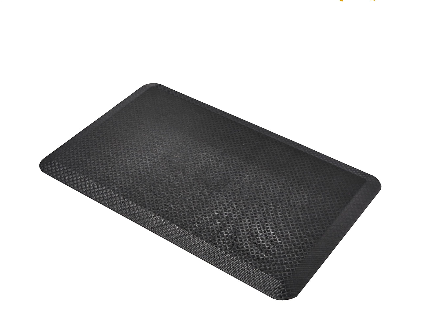 Amazon Basics 3/4" Rectangular Durable Anti-Fatigue Supportive Comfort Standing Mat, 32" x 20", Black