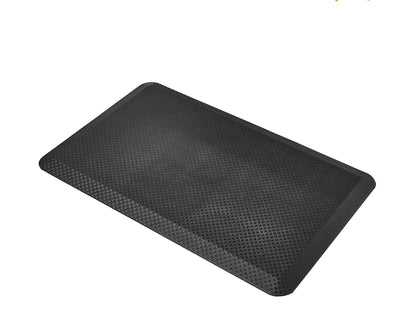 Amazon Basics 3/4" Rectangular Durable Anti-Fatigue Supportive Comfort Standing Mat, 32" x 20", Black
