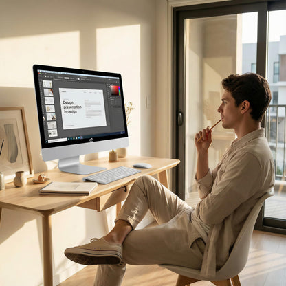 STGSivir All in One Desktop Computer, 22" FHD Display, Intel Core i5 up to 3.0GHz, 16GB RAM, 512GB SSD, WiFi, BT 5.0, Webcam, Windows 11 Home
