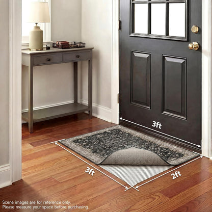 Veken Rug Gripper Pad - Thick Non-Slip Anti-Skid Mat for Hardwood & Tile Floors | 2x3 Ft Size