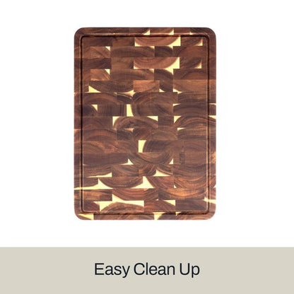 All-Clad Kitchen Essentials Acacia Cutting Board w/Juice Groove 19x14 Inches, 1" Thick, Chopping Board for Meat, Cheese, Vegetables, Fruit, Serving Board for Kitchen & Dining Room, Charcuterie, Brown