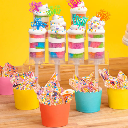DecoPac Green Scalloped Baking Cups, Perfect for Delicious Cupcakes, 50 Count (Pack of 1)