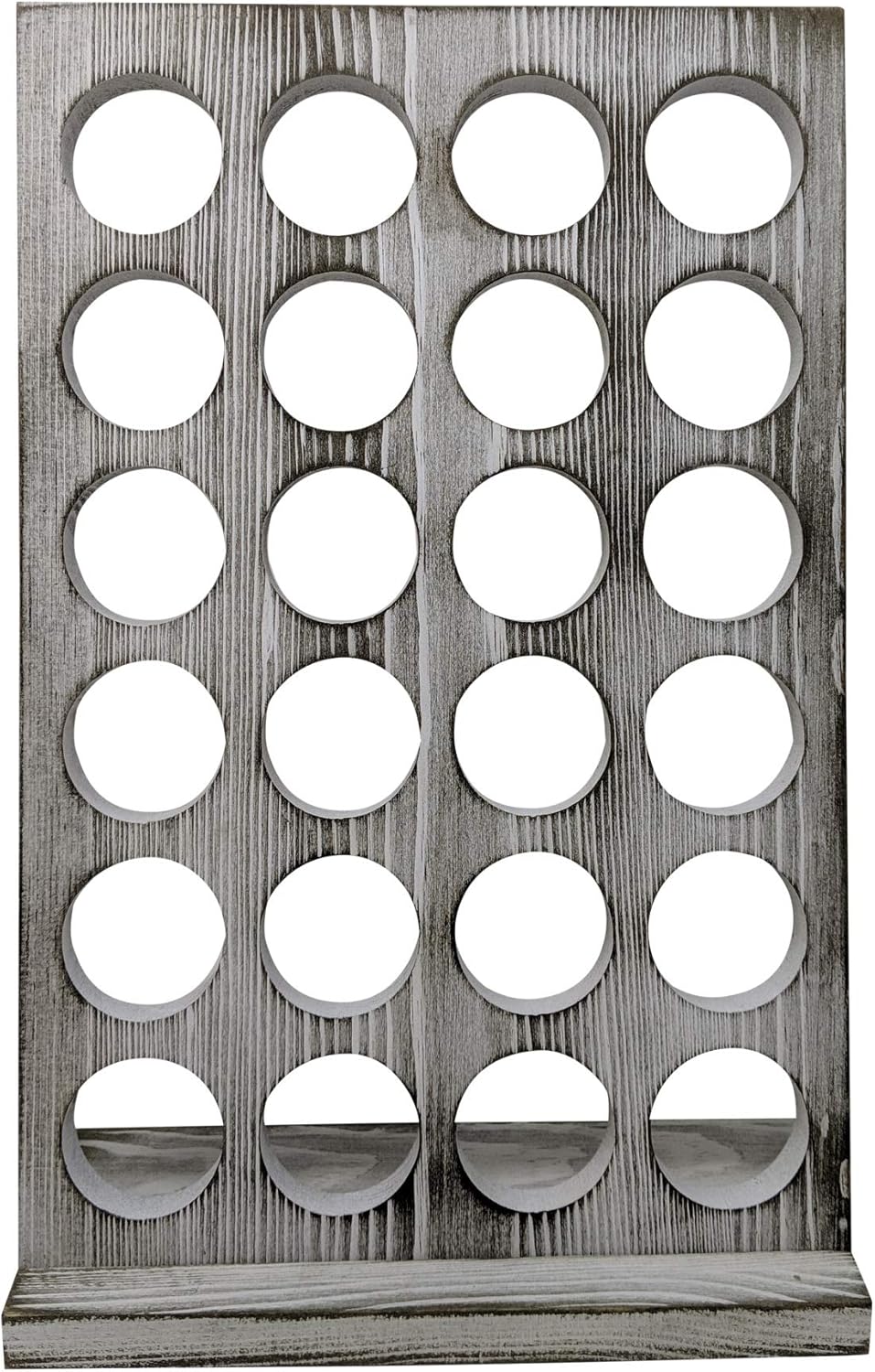Gianna's Home Rustic Farmhouse Coffee Pod Holder for K-Cups, 24 Capacity, Rustic White