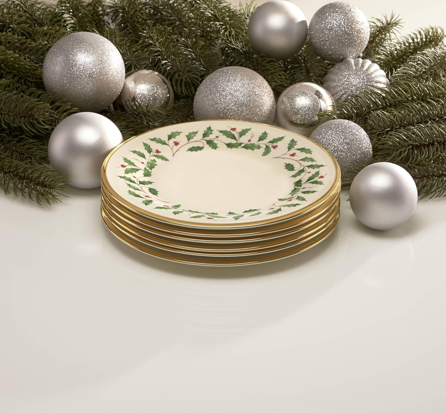 Lenox Holiday Salad Plate, Christmas Dinnerware, 146504010