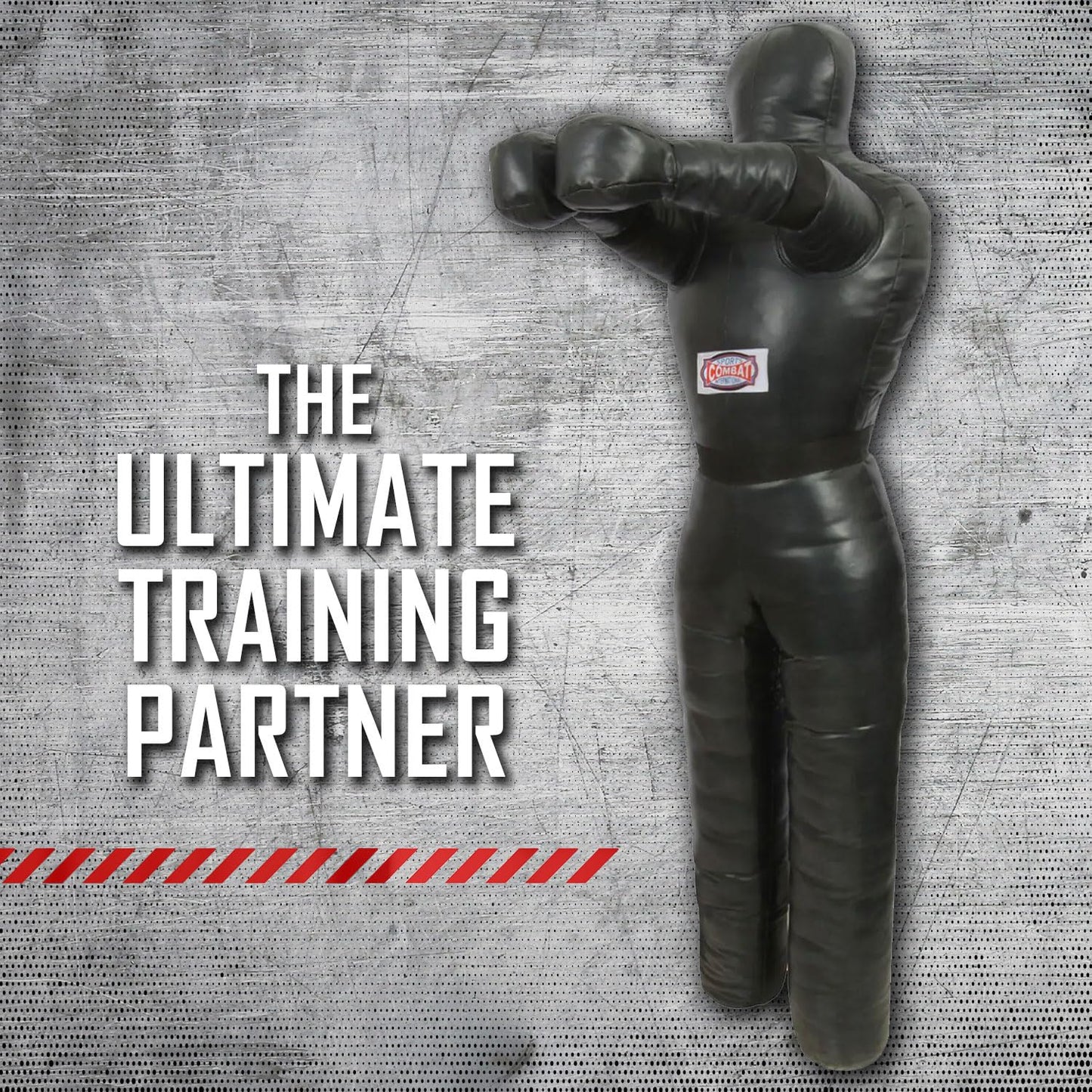 Combat Sports Legged Grappling Dummy – 35 to 140 lb Nylon Training Partner for MMA, Jiu-Jitsu, Wrestling, Takedowns, Throws, Submissions & Striking (New & Improved, 90 lbs)