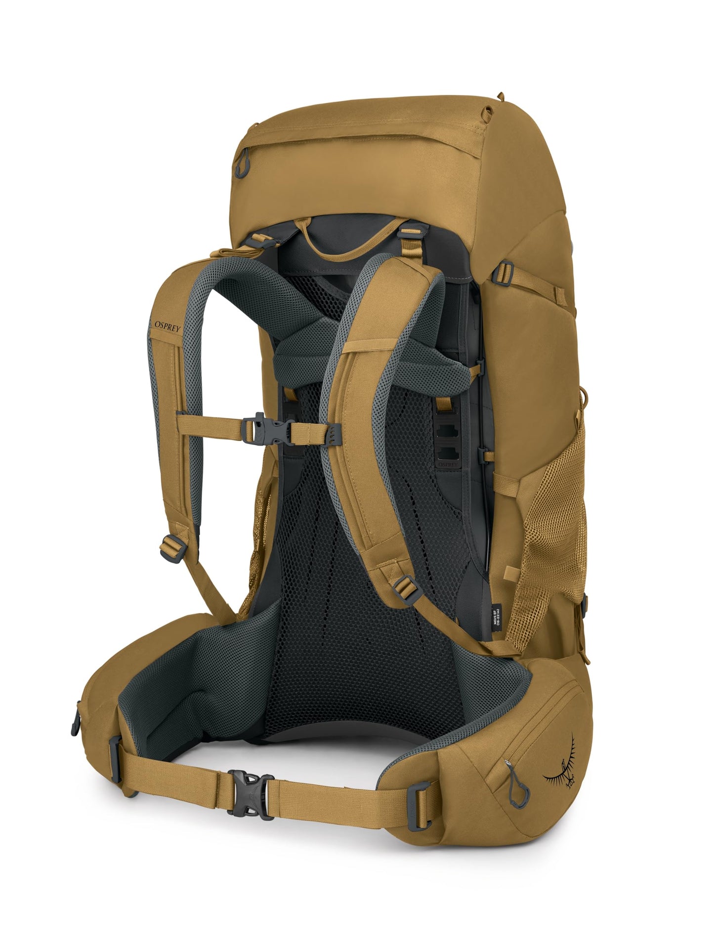 Osprey Rook 65L Men's Backpacking Backpack, Histosol Brown/Rhino Grey, Extended Fit