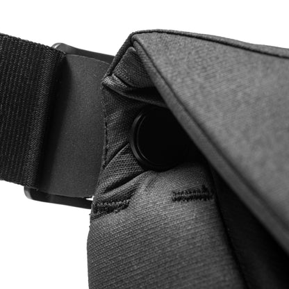 Peak Design Everyday Messenger 13L, Black, Weatherproof Camera and Work Bag with Laptop Sleeve, Expandable, MagLatch Closure, FlexFold Dividers, Fits 13" Laptop, Messenger Bag for Men and Women