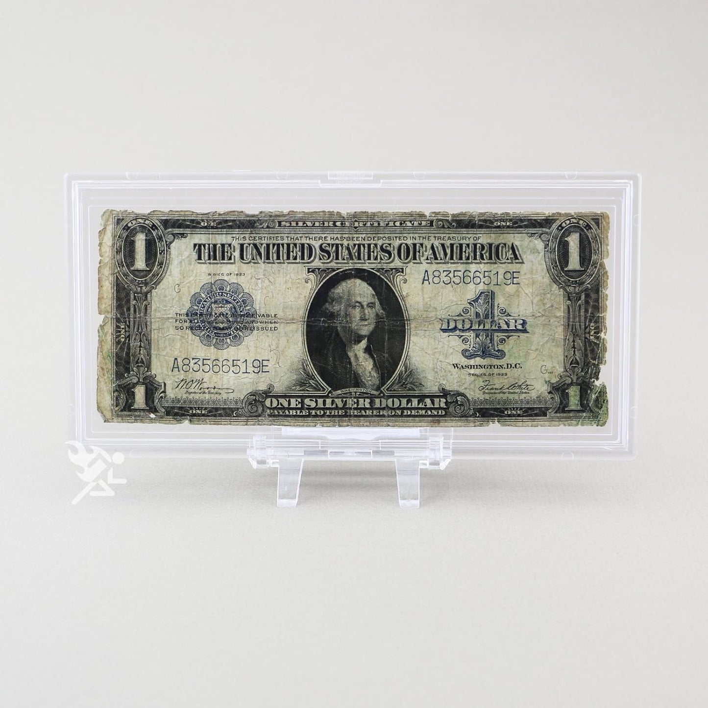 OnFireGuy 3" Rectangular Display Stand Easels for Tablets, Coins & Currency, Large Belt Buckles, Minerals, Qty: 1