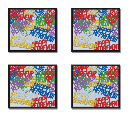 Beistle , 4 Packages Happy Retirement Fanci Fetti, 0.5 Ounces of Confetti in Package, Total of 2 Ounces of Confetti (Multicolor)