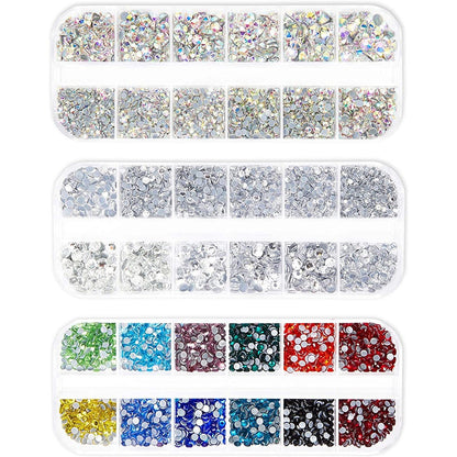 Bright Creations Hotfix Rhinestones Kit - Bedazzler Kit with Rhinestones for Clothes & Hotfix Gems - Bedazzle Tools & Dotting Pen - Nail Art Accessories & Crystals for Crafts - 6007 pcs