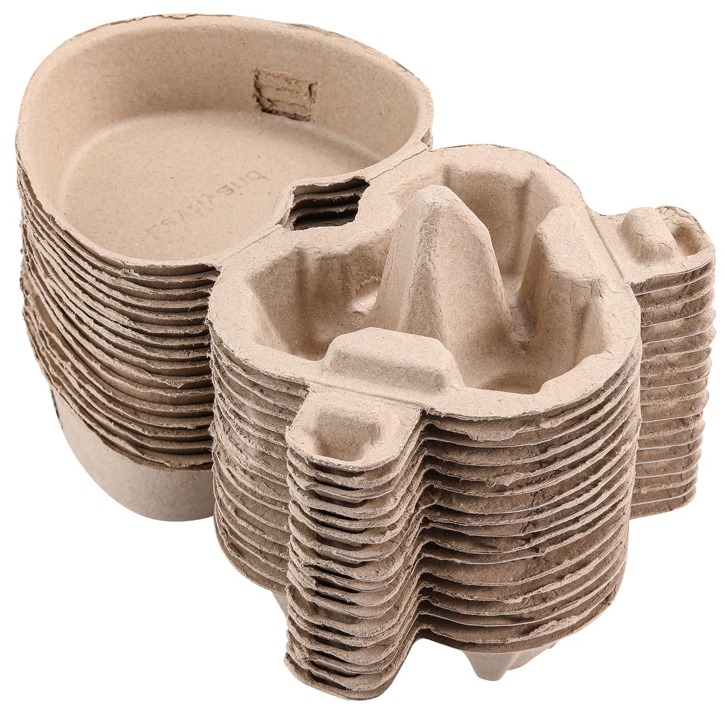 30 PCS Valentine Heart Shaped Egg Cartons with Labels, Easter Pulp Paper Egg Cartons 3 Count with Jute Rope, Cute Egg Basket Storage Container Holder, Lover Gift Chicken Eggs Crate