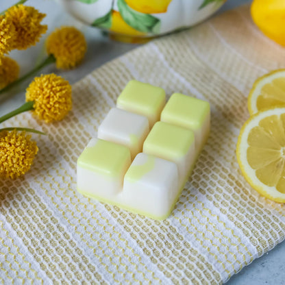 Lemon Drop Wax Melts - Natural Coconut Wax Tarts Clamshell, Sweet Scent Gift for Mom
