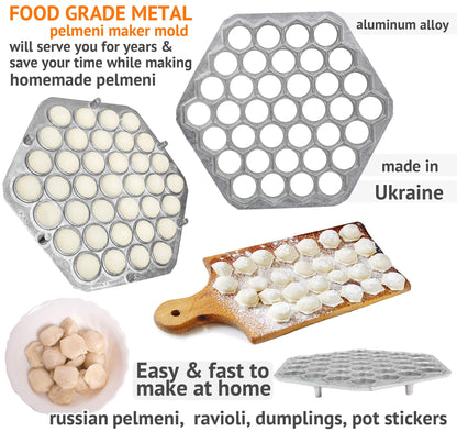 Ravioli Maker Metal Form Meat Pelmeni Dumplins Pasta