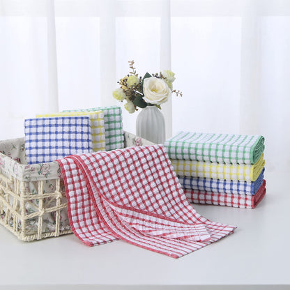 Oeleky Dish Towels for Kitchen 15x26 Inches, Pack of 8 Cotton Kitchen Towels for Drying Dishes (Multi, 15x26 inches)