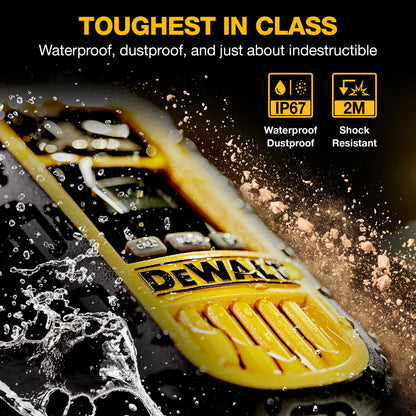 DEWALT DXFRS800 FRS Walkie Talkies, Long Range 2 Way Radio, 2W, IP67 Waterproof, 6 Pack with Gang Charger, DXFRS800-BCH6