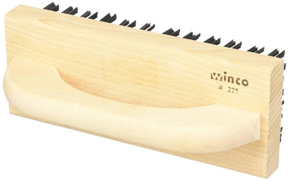 Winco Butcher Block Cleaning Brush for Outdoor Grills