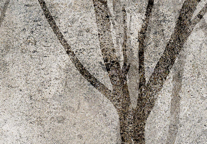 artgeist Japanese Room Divider Birds Forest Nature Leaves Botanical 53 x 67 in - 3 Panel Folding Screen Japan Design Home Decoration Art Deco c-C-0462-z-b
