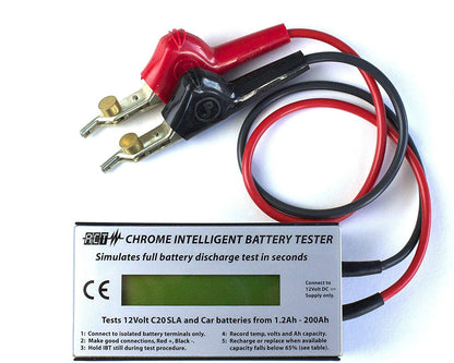 CHROME IBT 12V SLA Intelligent Battery Tester by ACT Meters by ACT Meters