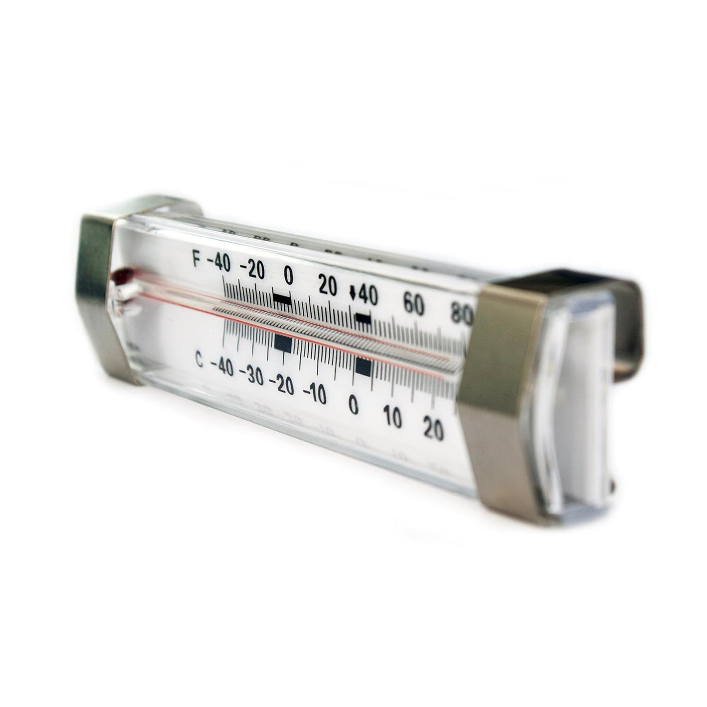 Comark FG80AK Commercial Refrigerator Thermometer, Glass Tube Thermometer