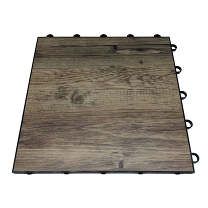 Nicoman Portable Dance Floor Tiles|Tap Dancing, Jazz, Ballet, Irish Dance|Easy to Assemble|9 Tiles (36″x36″) - Oak Wood Effect