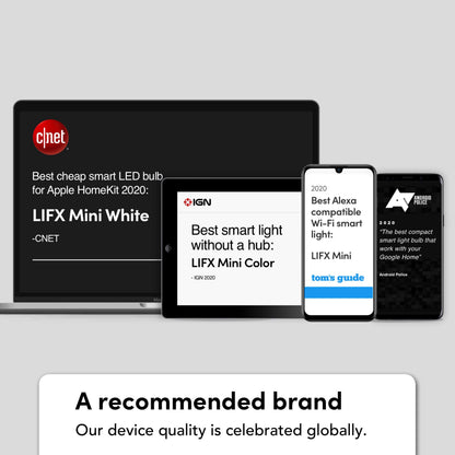 LIFX Color, A19 800 lumens, Wi-Fi Smart LED Light Bulb, Billions of Colors and Whites, No Bridge Required, Compatible with Alexa, Hey Google, HomeKit and Siri (2 Pack)