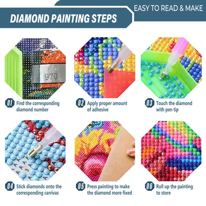 Qykwz 2 Pcs Spring Hummingbird Diamond Painting Kits for Adults, Farmhouse Peony Lilac Flower Hummingbird Diamond Art Kits, DIY Full Drill Gem Art Kit for Home Wall Decor, 9.8x11.8 Inch
