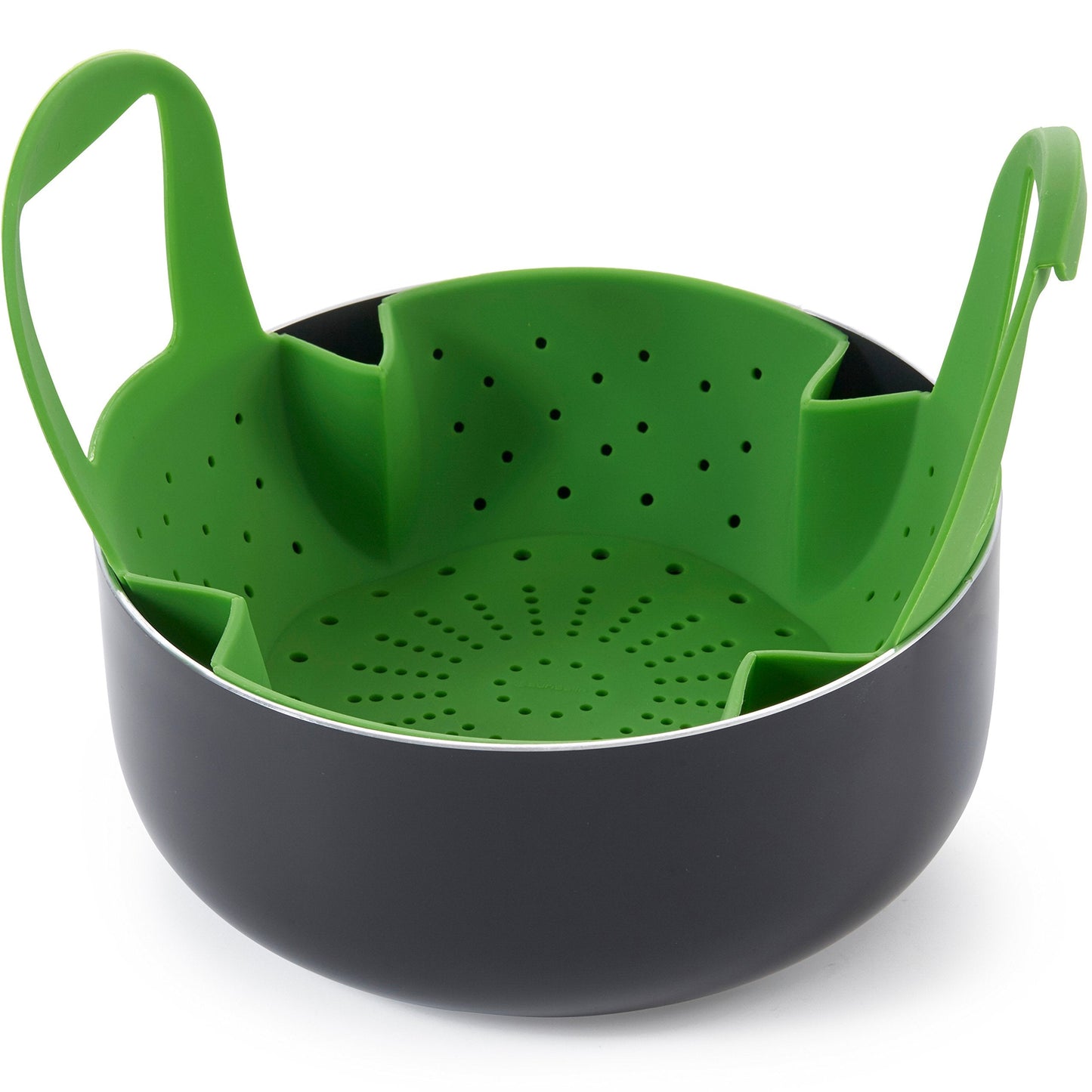 Silicone Vegetable/Food Steamer Basket – Insert for Pots, Pans, Crock Pots & More… By Sunsella