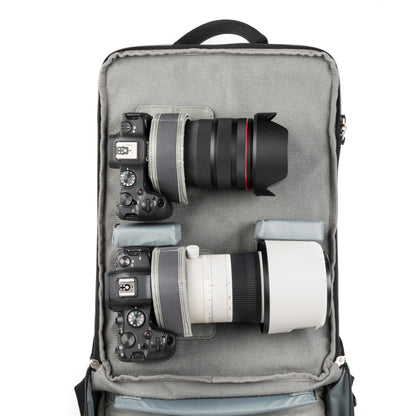 Think Tank Shape Shifter 25L Camera Backpack, Expandable/Compressible, 25 Liters, Multiple Camera Storage, for Traveling Photographers and Photojournalists (Black)