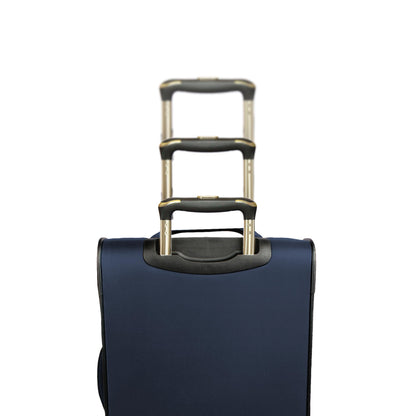 Kenneth Cole REACTION Chelsea Chevron Quilted Luggage, Navy, 3-Piece Set (20"/24"/28")