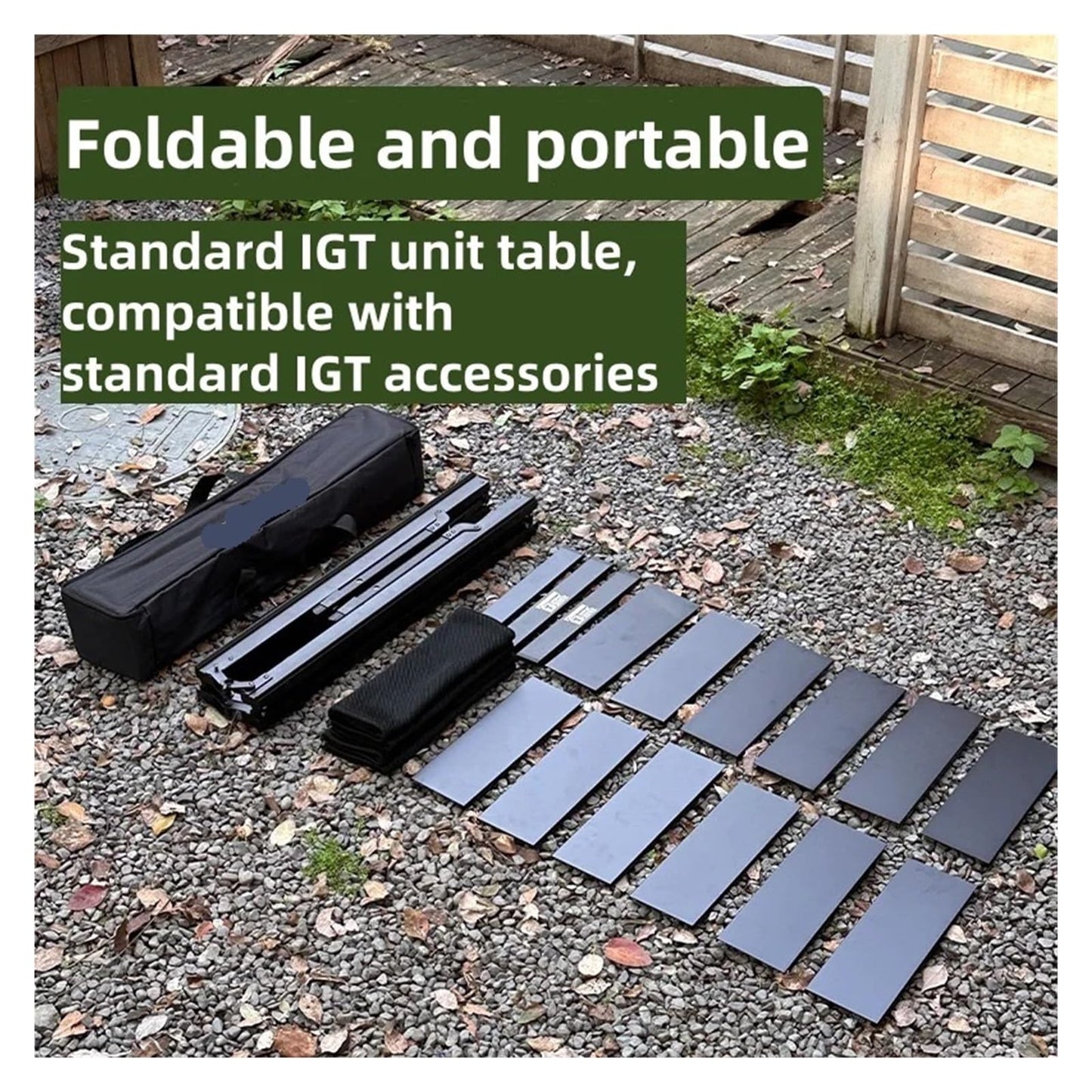 Compatible for Tryhomy Outdoor Camping Table 6 Unit Portable Aluminum Alloy Super Lightweight Foldable Barbecue Picnic