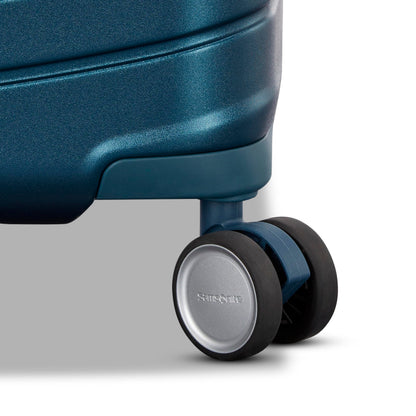 Framelock Max 29" Large Checked Hardshell Zipperless Luggage - Highly Secure Integrated Eazylock™ Mechanism - RightHeight™ Adjustable Handle - 360° Spinner Wheels - Airline Approved - Emerald Teal