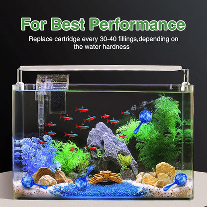 12 Pack Universal Humidifier Tank Cleaner Balls, Demineralization Cartridge for Humidifiers & Fish Tanks, Purifies Water