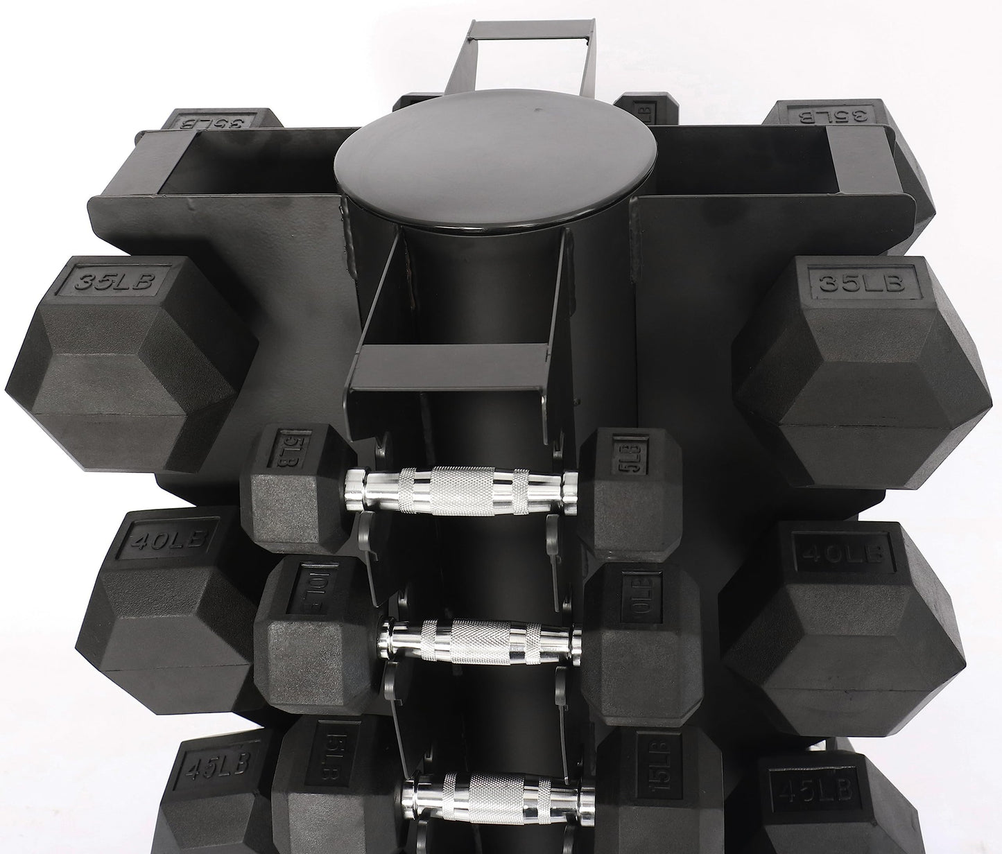 Fitvids Dumbbell Rack Multifunctional Weight Stand for Home Gym, Vertical