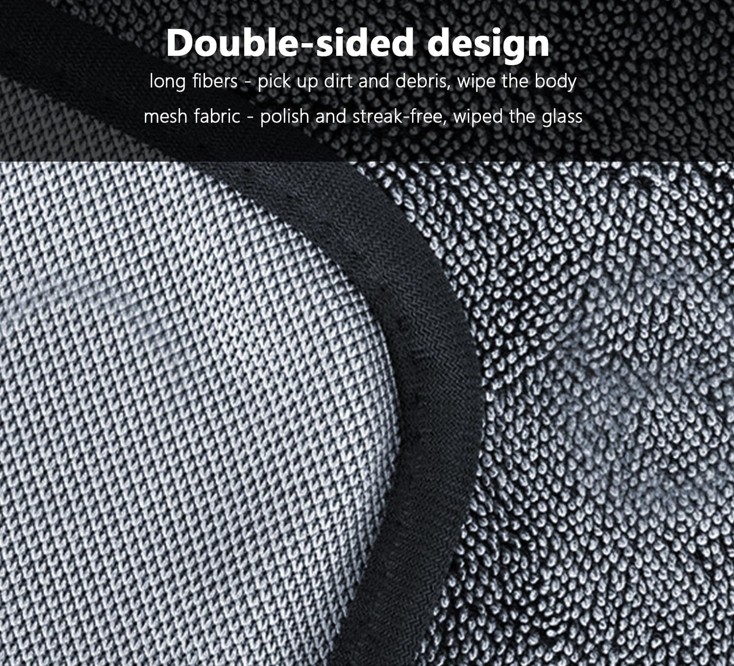 Ecopandy Shiny Cleaning Wipes, 3Pack Shiny Cloths Drying Towels,Shower Doors Drying Towels,16 * 16" Streak Free Glass Window Car Mirror Super Absorben Microfiber Cleaning Cloths (3pcs Grey 16 * 16″)