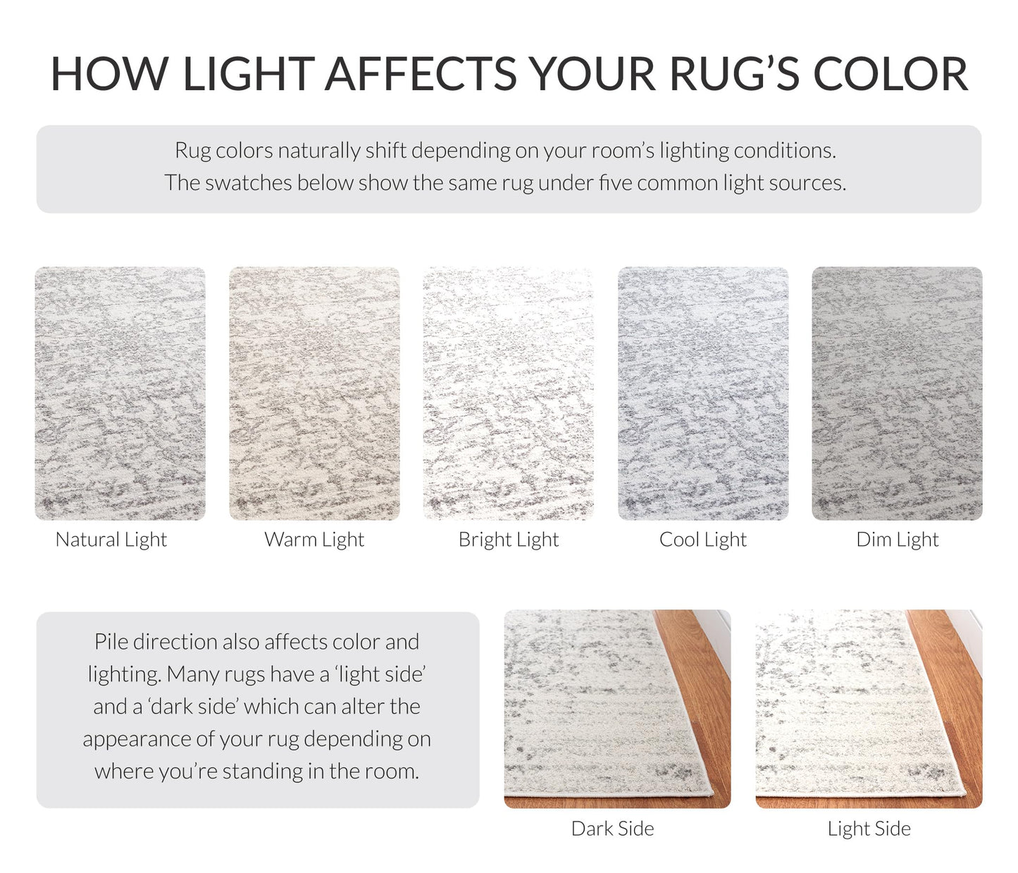 SAFAVIEH Madison Collection Area Rug - 10' x 14', Silver & Ivory, Snowflake Medallion Distressed Design, Non-Shedding & Easy Care, Ideal for High Traffic Areas in Living Room, Bedroom (MAD603G)
